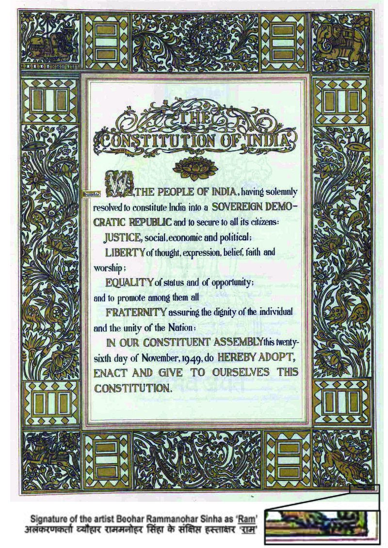 The Constitution of India